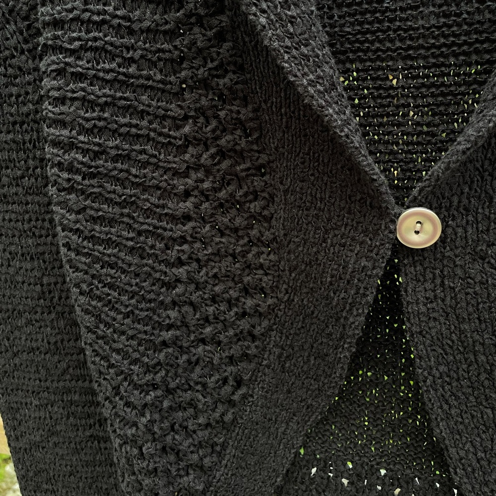 ALFANI Black Knit Bolero / Shrug - Picture 3 of 8